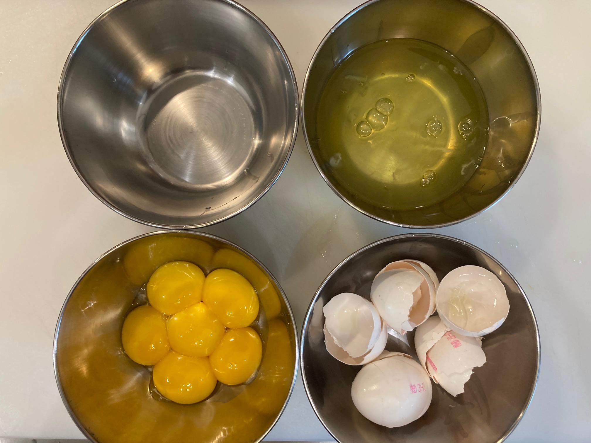 huevos separados